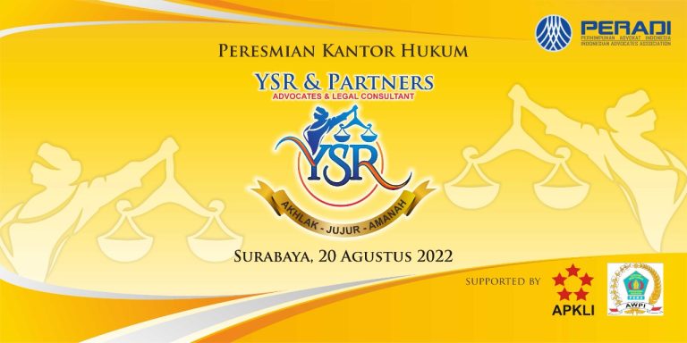 Kantor Hukum ‘YSR And Patners’ Surabaya Resmi Di Buka