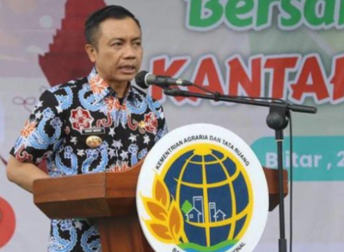 Hari ATR/BPN , Wakil Bupati Blitar :  Mari Dukung UMKM Blitar Agar Bangkit Melesat