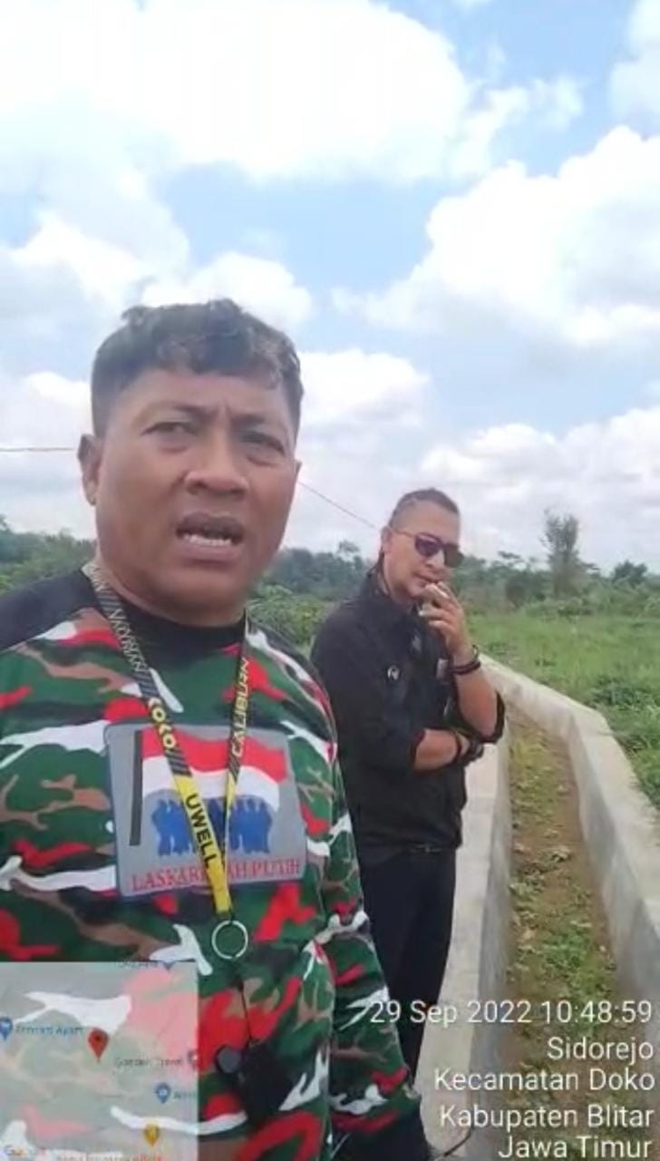 Ormas LMP MACAB Kabupaten Blitar: Temukan Proyek P3-GTAI Di Desa Sidorejo Doko Blitar Baru 4 Bulan Sudah Amburadul