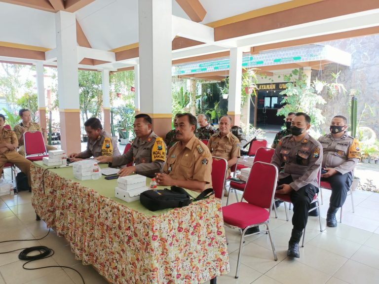 Rakor persiapan pemantapan Pilkades serentak di Desa Bangsri