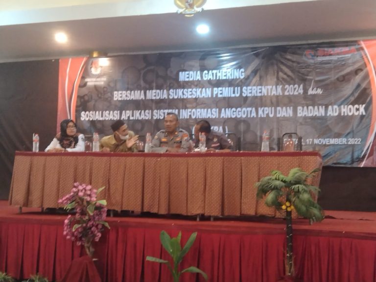 BERSAMA MEDIA KPU KABUPATEN BLITAR SIAP SUKSESKAN PEMILU SERENTAK TAHUN 2024