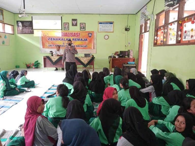 Berikan Pembinaan Dan Penyuluhan, Polsek Srengat Cegah Kenakalan Remaja