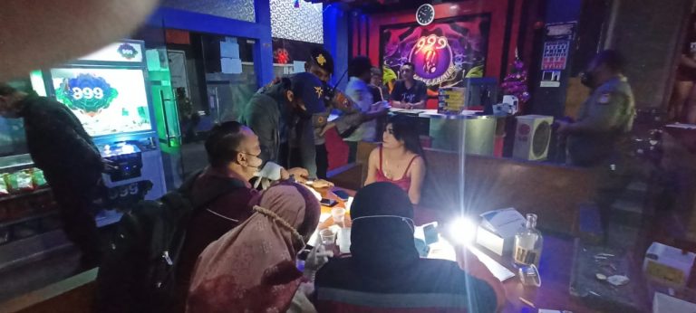 Polres Blitar Kota Razia 4 Tempat Hiburan Malam, Bigini Hasilnya