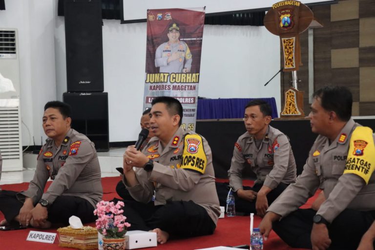 Jumat Curhat Kapolres Magetan Ajak Curhat Warga Ciptakan KAPTIBMAS Kondusif