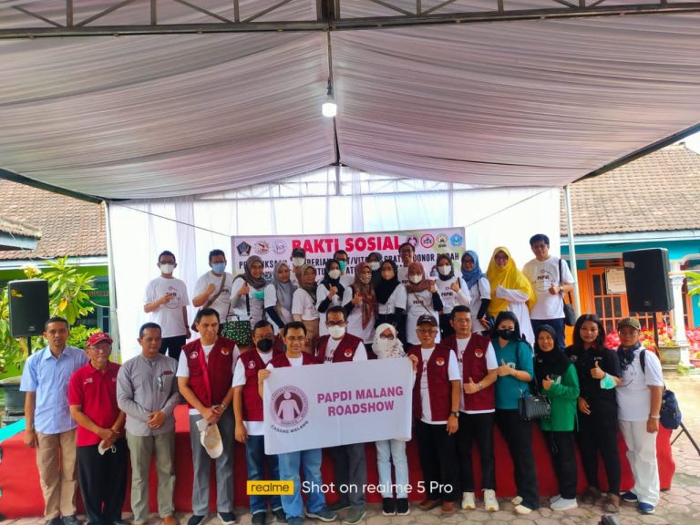 Roadshow PAPDI Malang Gandeng  Laskar Peduli Kasih Gelar Baksos Dan Pemberian Santunan Anak Yatim  Dhuafa