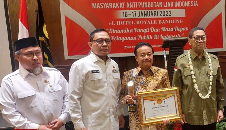 Kedua Kalinya Kanwil ATR/BPN Jatim Raih MAPI Award