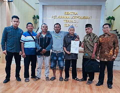 Diduga Gelapkan Dana Bagi Hasil Rp 459 Juta, Ketua Lembaga Masyarakat Desa Hutan dilaporkan Polisi