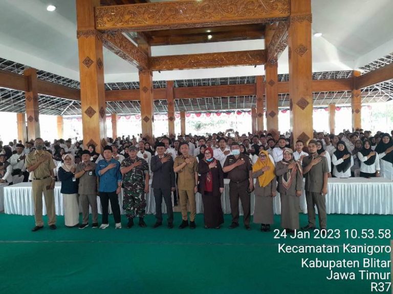 KPU Kabupaten Blitar Gelar Pelantikan Dan Pengambilan Sumpah /Janji Anggota Panitia Pemungutan Suara (PPS) Pemilu Tahun 2024