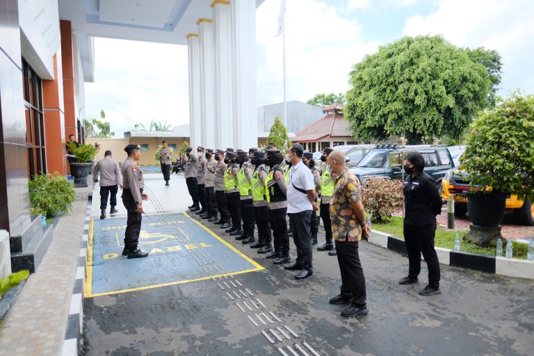 Polres Blitar Kota Siapkan Pengamanan Sidang Pra Peradilan Penetapan Tersangka Samanhudi Anwar