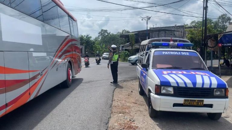 Patroli Satlantas Polres Blitar