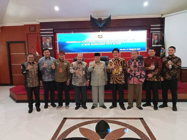 Walikota Blitar Terima Kunjungan Tim BPSDM Provinsi Jawa Timur