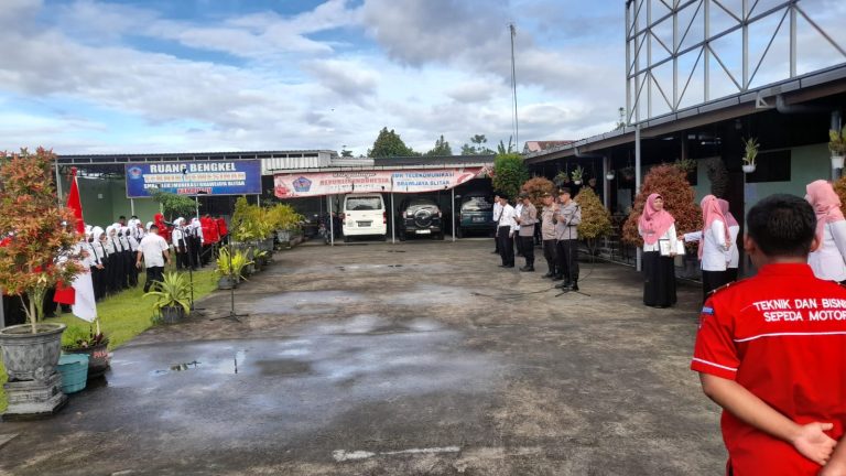 Operasi Bina Kusuma Semeru 2023, Sat Binmas Polres Blitar Kota Sosialisasi Kepada Pelajar Sekolah