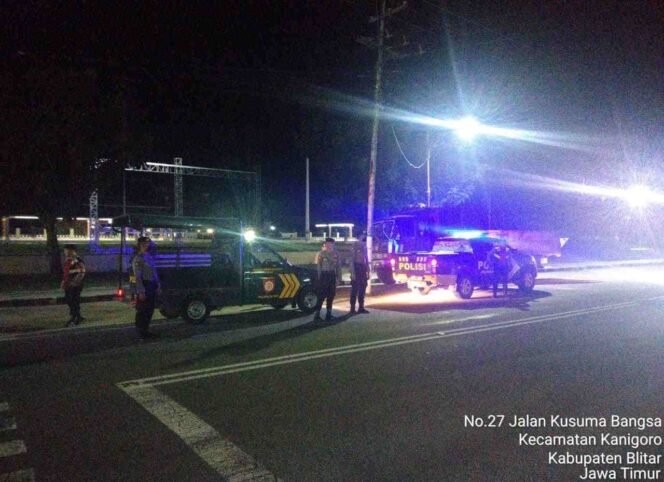 Sat Samapta Polres Blitar, Laksanakan Patroli Rutin Sahur On The Road