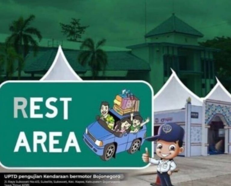 Pemkab Bojonegoro Siapkan Rest Area Dengan Banyak Fasilitas Untuk Kenyamanan Pemudik