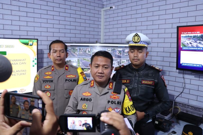 Pantau Kelancaran Arus Mudik , Polres Blitar Kota Siapkan 150 Titik CCTV 