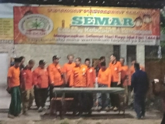 Jelang Hari Raya Idul Fitri 1444 H, Ketua Umum LSM Semar Kunjungi Pos Pantau