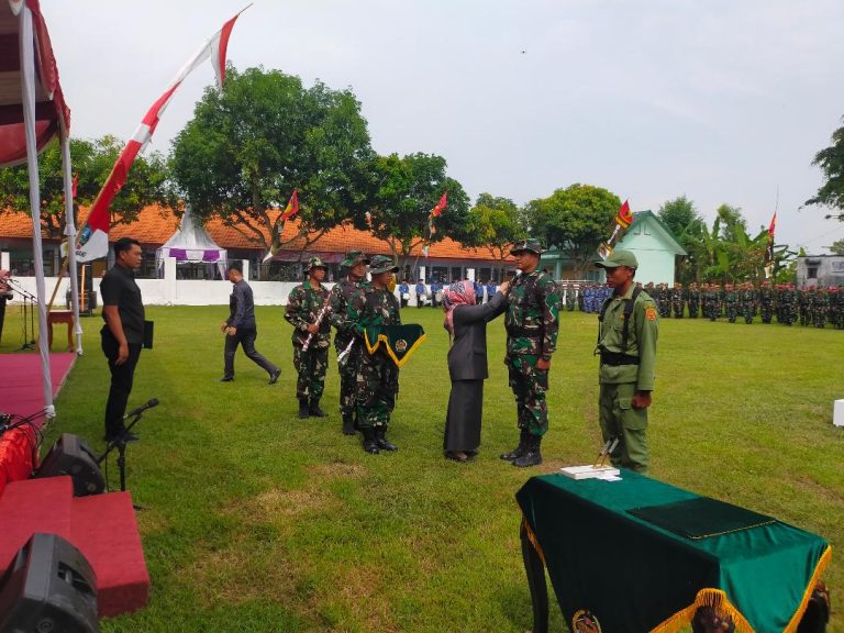 Bupati Jombang Pimpin Upacara Pembukaan TMMD 116 di Lapangan Desa Karangmojo