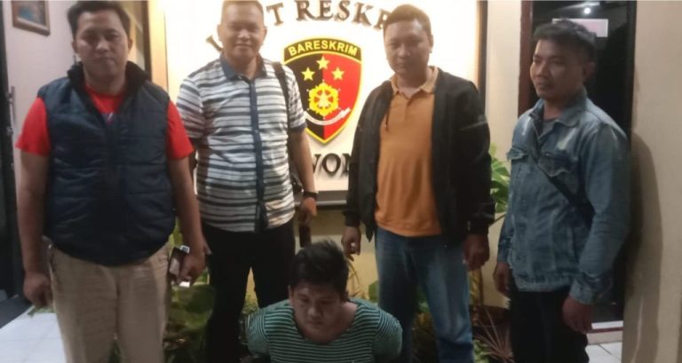 Unit Reskrim Polsek Manyar Tangkap Pelaku Pencurian