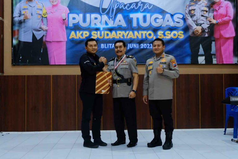 Kapolres Blitar Kota Tunjuk Kasihumas AKP Achmad Rochan Sebagai Plt Kapolsek Udanawu