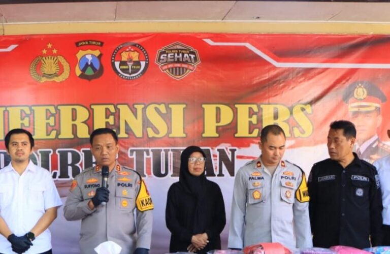 Polres Tuban Berhasil Amankan Seorang Pria Asal Gresik Ngaku Intel Tipu Warga