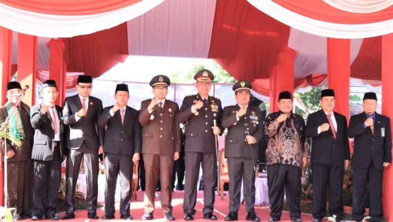 Perayaan Hari Bhayangkara Ke-77, Kapolres Bojonegoro Ucapkan Terimakasih Atas Kondusifnya Situasi Kamtibmas