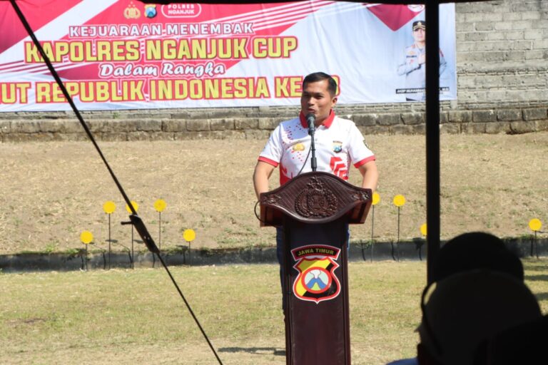 Tradisi Lomba Menembak IPSC Level 1 Piala Kapolres Nganjuk Cup 2023, Ramaikan Peringatan HUT Republik Indonesia ke-78 Tahun 2023