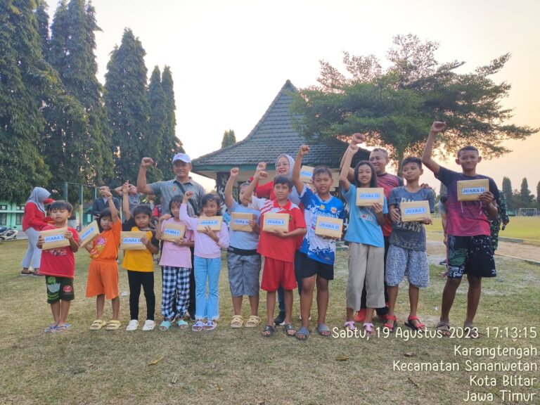 Semarak HUT RI Ke 78 Tahun 2023, Yonif 511/DY Gelar Berbagai Perlombaan Anak-Anak