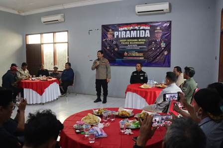 Hadapi Pemilu 2024, Polres Bojonegoro Gelar Piramida Ajak Insan Pers Wujudkan Kamtibmas Kondusif