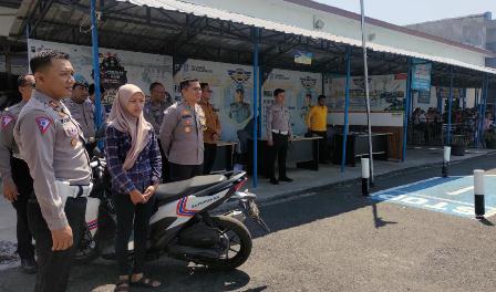 Kapolres Nganjuk Sidak Layanan SIM Satpas Polres Nganjuk