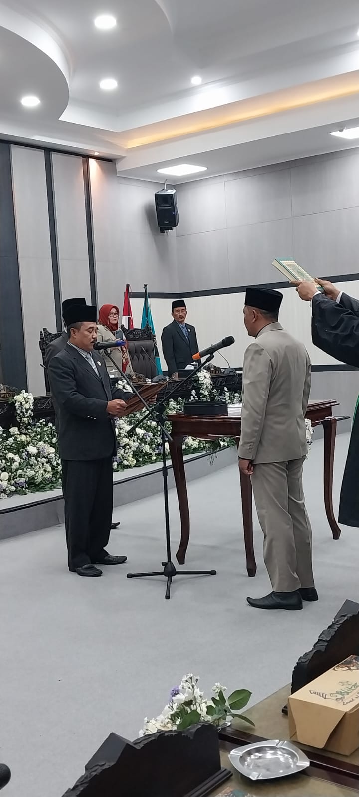 DPRD Kabupaten Blitar Gelar Rapat Paripurna Pengucapan Sumpah/ Janji PAW  Periode 2019-2024