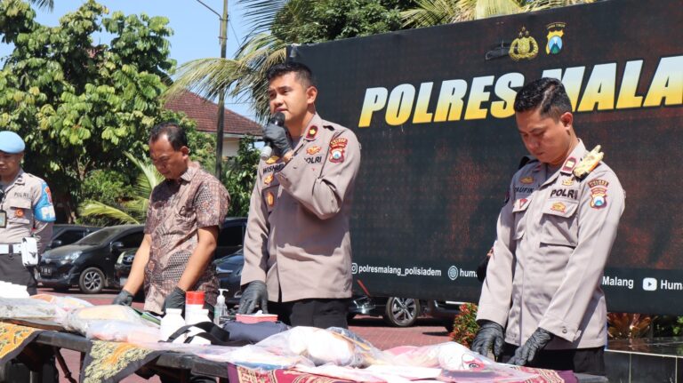 Polres Malang Sukses Tekan Peredaran Narkoba Selama Operasi Tumpas Semeru 2023