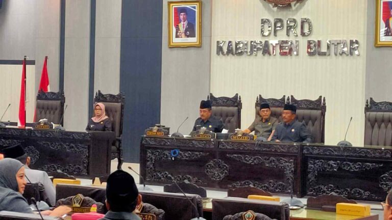 DPRD Kabupaten Blitar Gelar Rapat Paripurna Bahas 3 Agenda Penting