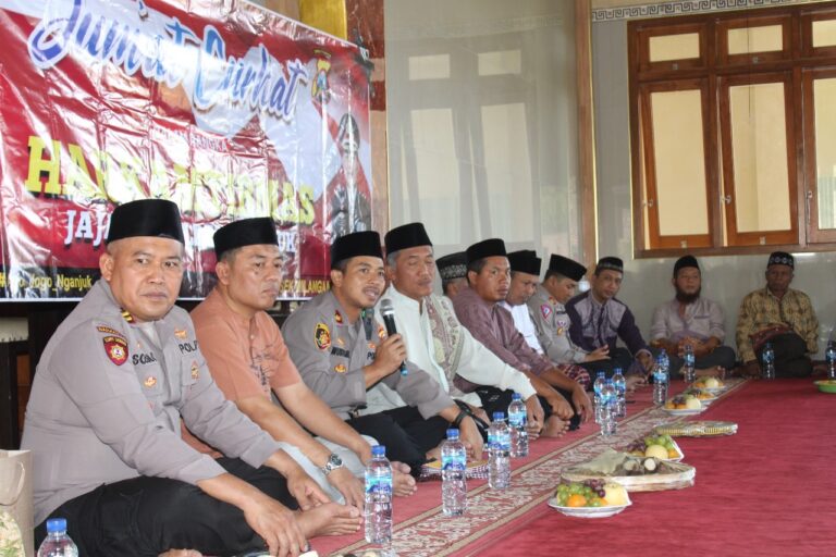 Jum’at Curhat, Polres Nganjuk Ajak Jaga Kerukunan dan Waspadai Ancaman Intoleransi