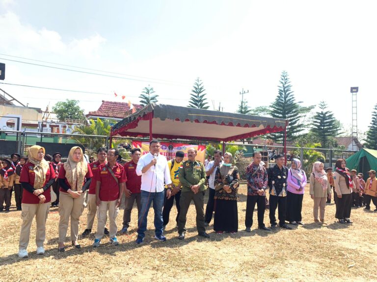 KETUA KONI KABUPATEN BLITAR HADIRI TASYAKURAN MULAINYA PEMBANGUNAN REHABILITASI RUANG KELAS SDN 1 BENDOSARI