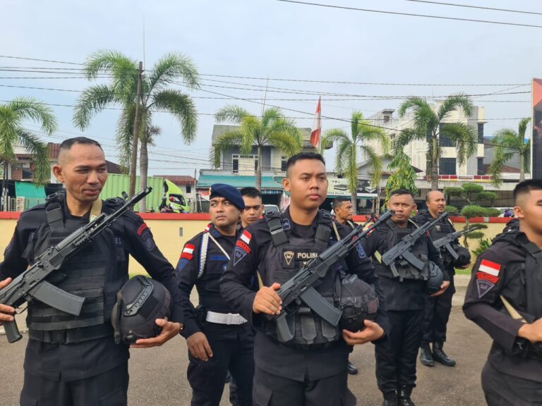 Gaktiblin Personel Satbrimob Polda Kalbar Kurangi Pelanggaran Dilingkungan Polri