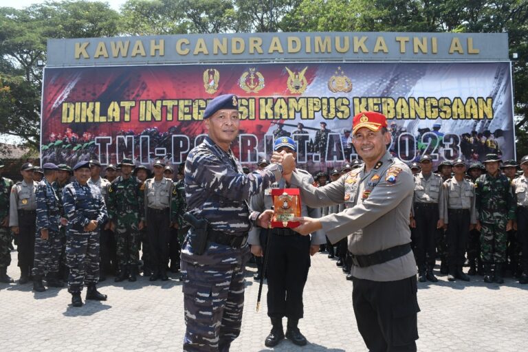 Diklat Integrasi Kampus Kebangsaan TNI – Polri TA 2023 Resmi Ditutup