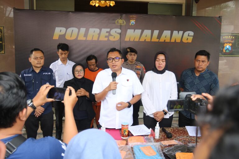 Polres Malang Berhasil Ungkap Enam Kasus Asusila dalam Tiga Pekan