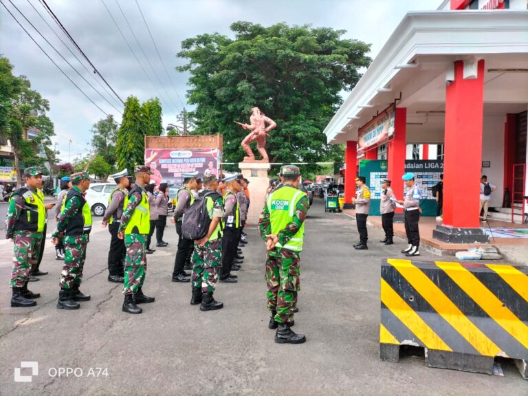 Liga 2 Gresik United vs Persela, Polres Blitar Kota Terjunkan Ratusan Personel Pengamanan