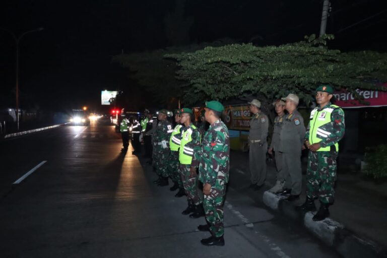 Polres Lamongan Gelar Patroli Cipta Kondisi 3 Pilar Untuk Kamtibmas Jelang Pemilu 2024