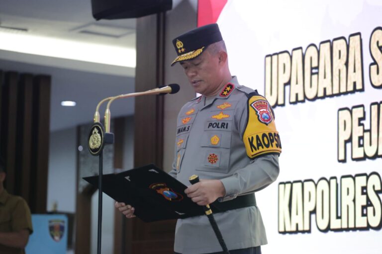 Kapolda Jatim Pimpin Sertijab PJU dan Kapolres Jajaran