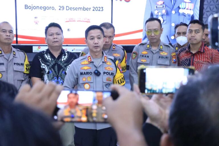 Polres Bojonegoro Siap Amankan Malam Tahun Baru, Imbau Masyarakat Tak Konvoi