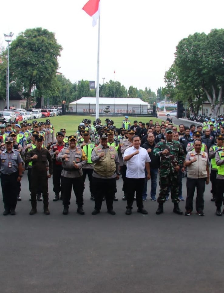 Jelang Perayaan Natal 2023, Polres Kudus Lakukan Pengamanan Dan Sterilisasi Gereja