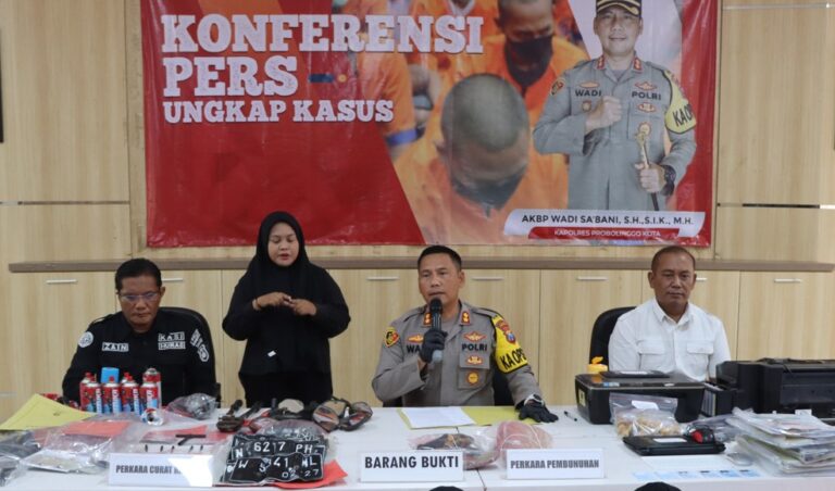 Polisi Berhasil Ungkap Modus Penipuan Dealer Mirip Skema Segitiga di Kota Probolinggo 