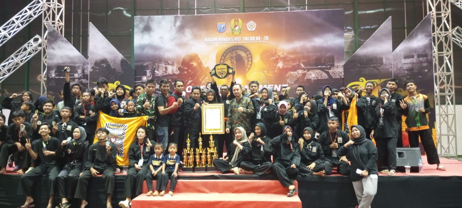 PSHT Cabang Pontianak Adakan Syukuran Atas Juara Umum Pangdam Tanjungpura Cup 2023