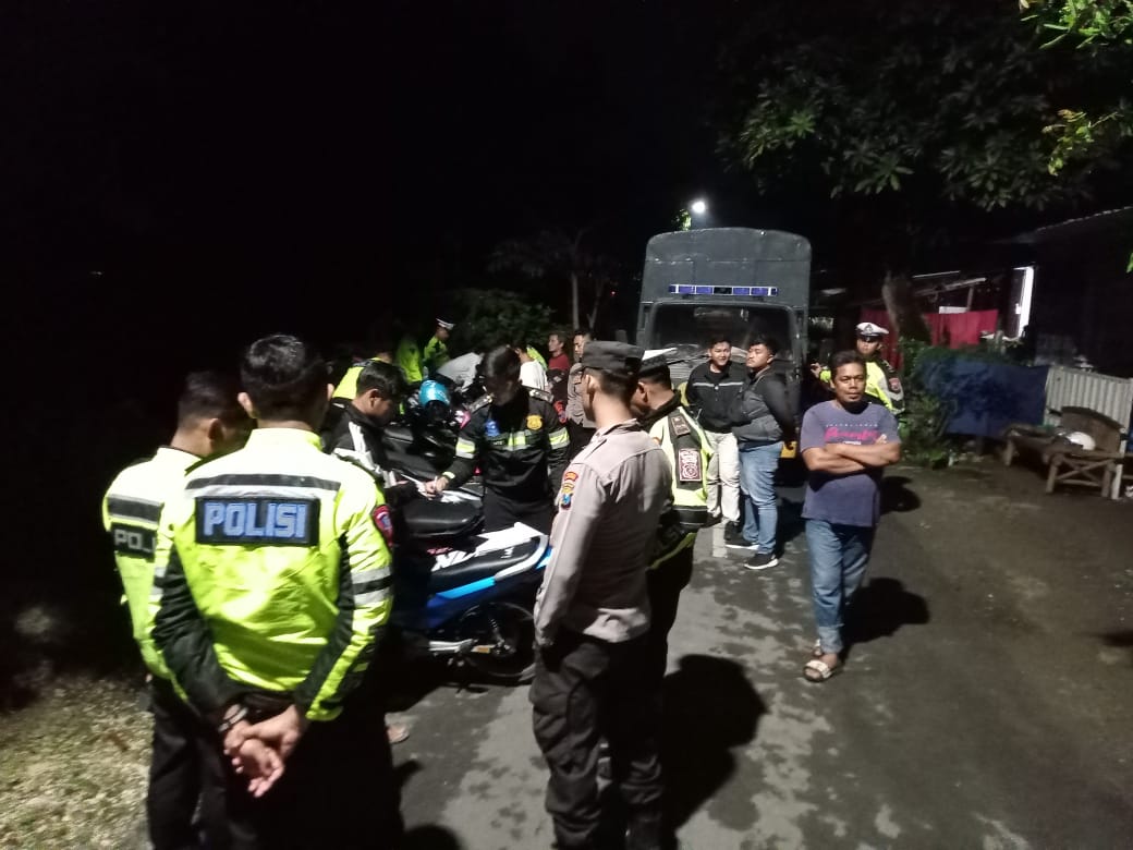 OPERASI GABUNGAN POLSEK KOTA, POLRES DAN SATLANTAS AMANKAN 13 MOTOR PEMBALAP LIAR DI JALAN. DEWI SARTIKA BOJONEGORO