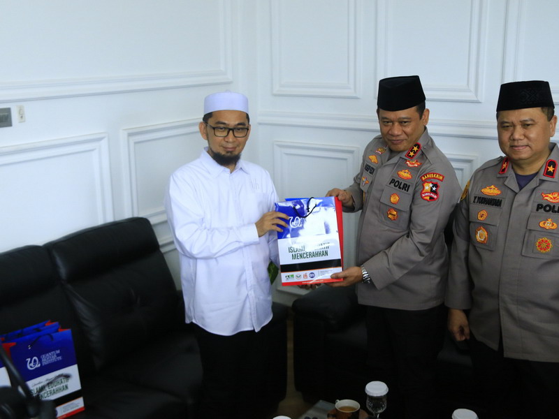 Silaturahmi dengan Kaops NCS, UAH Imbau Jaga Persatuan dan Kedamaian Jelang Pemilu