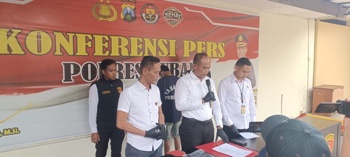 Polres Tuban Amankan Tersangka Kasus Pencabulan Anak Dibawah Umur