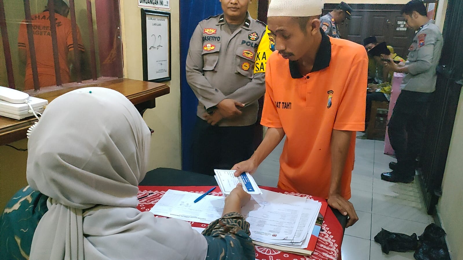 *Demokrasi di Balik Jeruji: 18 Tahanan Polres Magetan Menyalurkan Hak Pilihnya*