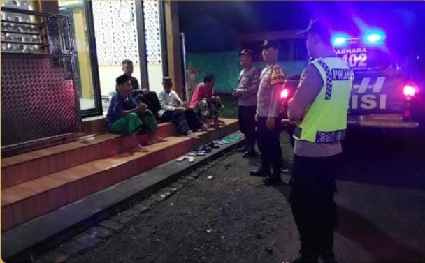 Polres Nganjuk Intensifkan Patroli Sahur Serentak Hingga Wilayah Perbatasan Terluar