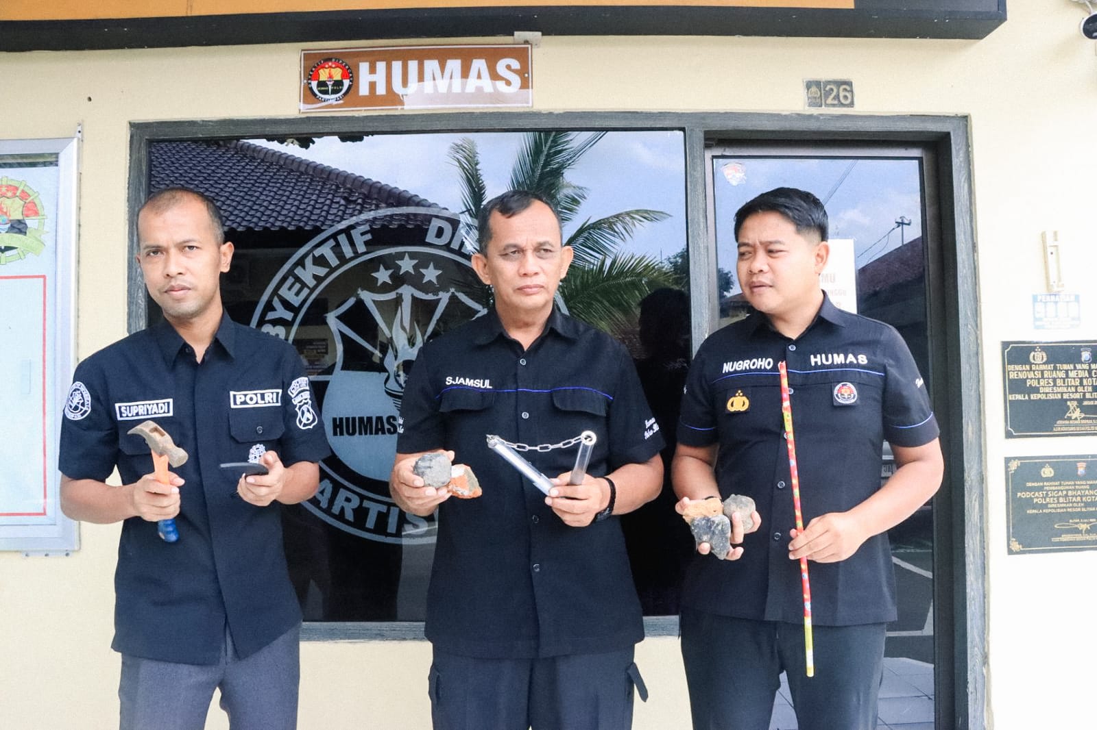 Cegah Perang Sarung Berulang, Polres Blitar Kota Lakukan Pembinaan